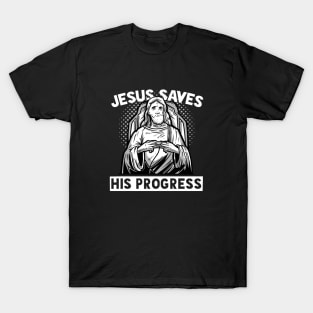 Gamer Jesus Saves T-Shirt